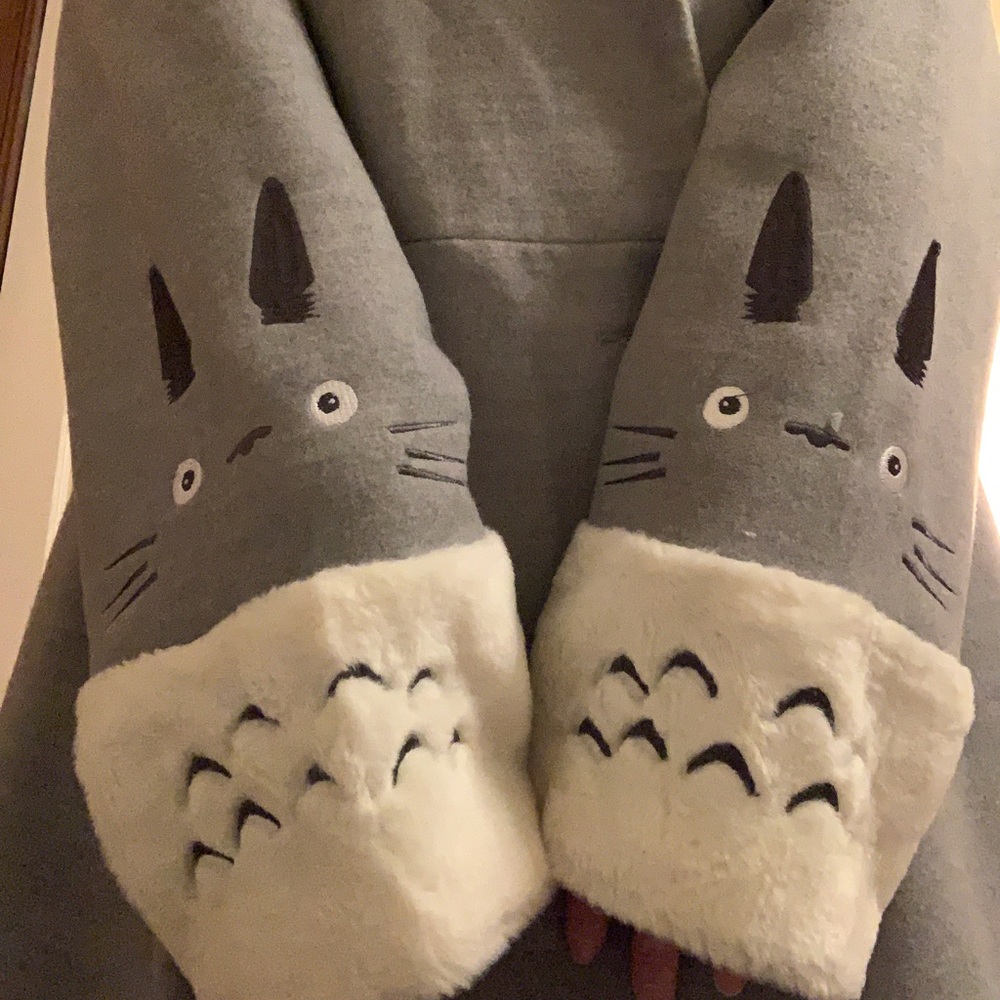 Totoro Coat from torrid size 2